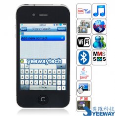 HiPhone S4 Quad Band Single Card Single Standby Dual Cameras WIFI Bluetooth Java