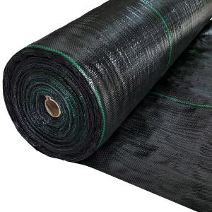 Black PP Woven Geotextile Used in Agriculture with Online Technical Support