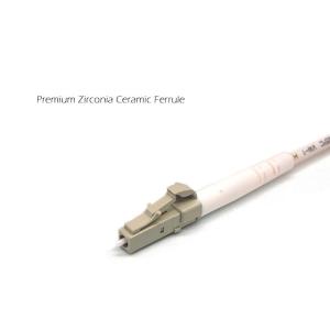 LSZH FTTH Violet LC To LC Fiber Patch Cable Single Mode OM4 SX C2.0 3.0
