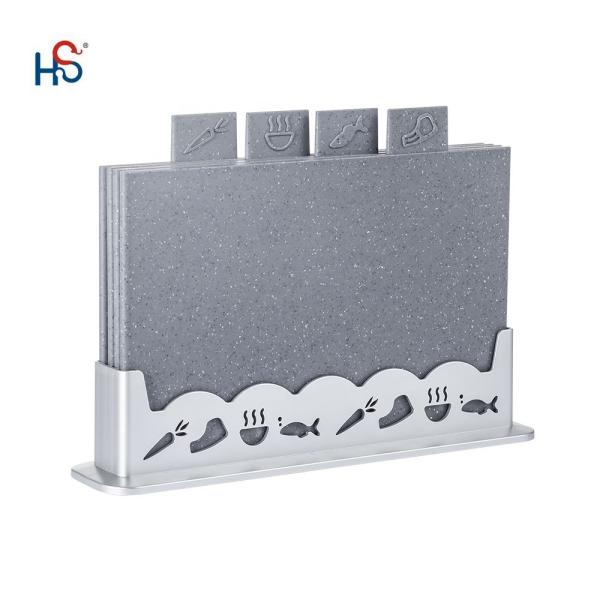 Daily Used Custom s LOGO Granite Cutting Board Set with BPA Free 5-piece Kitchenware