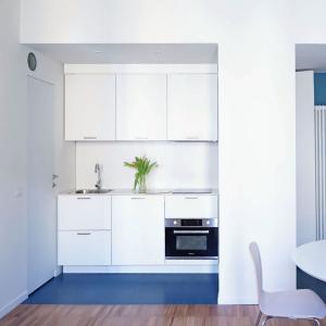 Melamine Small Kitchen Cabinet Set With Stainless Steel 304 Handle