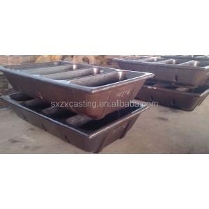 Large Size 5 Quart Capacity Dross Pan with Double Handle for Efficient Waste