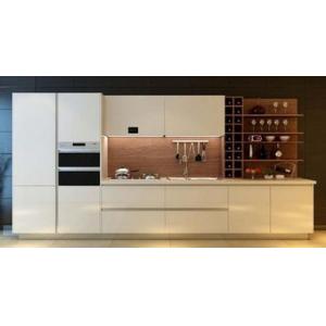 China High glossy lacquer kitchen cabinet,Project kitchen cabinet,Line-styled cabinet on sale