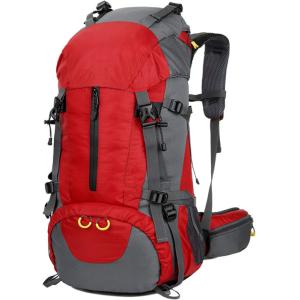 Waterproof Lightweight Hiking Backpack 60L With Padded Shoulder Straps
