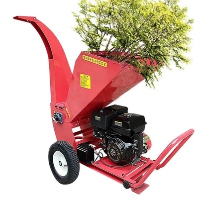 Small Garden Portable Wood Chipper Shredder Agriculture Waste Shredder Tree