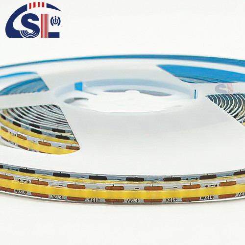 Outdoor or Residential 1cm 1Cut Electroplate COB 12v COB 320Ds 5mm Ra 85 LED Light Strip