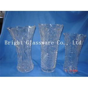 Custom beautiful design glass vase for wholesale