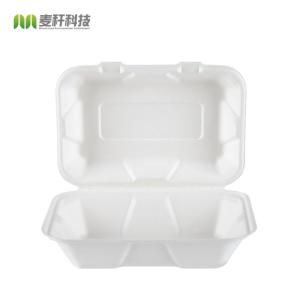 Cheap FREE PLASTIC 2021 Eco friendly tableware Pulp tableware Biodegradable food container for sale