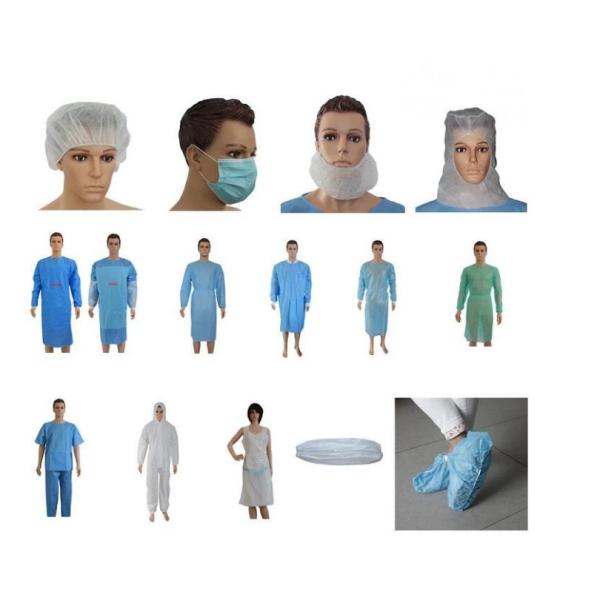 FDA Food Processing Durable Unisex Medical Protective Coverall