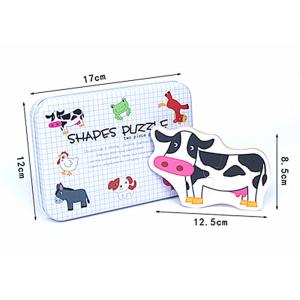 Rubber Jigsaw Puzzles ASTM Custom Refrigerator Magnet Fridge Magnet Game