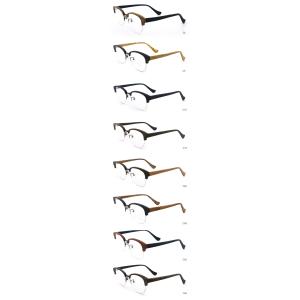 Handmade Retro Wood Grain Acetate Optical Glasses Frame MR H002