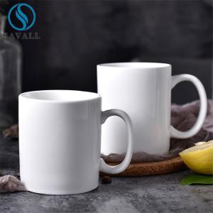 Cheap 280ml 340ml Ceramic Mug With Handle for sale