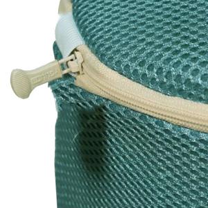 Green Mesh Laundry Bag Double Layer Nylon Fabric Material OEM
