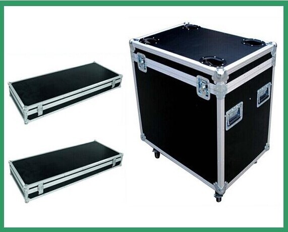 Quality Custom Portable Aluminum Tool Case / Black Handle Equipment Case wholesale