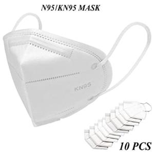 5 Ply Non Woven Disposable Mask KN95 N95 PM2.5 High Filtration Easy To Breath