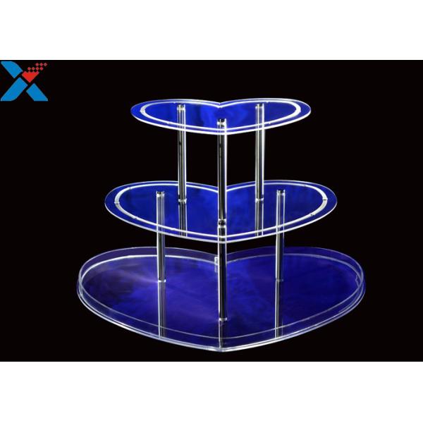 Professional Acrylic Wine Glass Holder , Clear Lucite Wine Holder Rack Durable