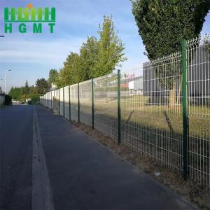 Industrial Decorative Rust Proof 3d Curved Wire Mesh Fence Corrosion Resistant