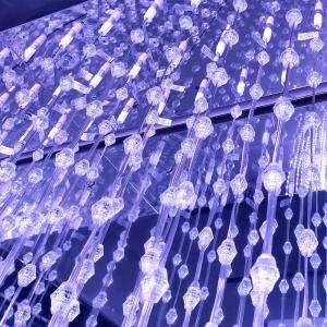 3D diamond shaped diamond lamp Tri-Color Waterproof LED Decorative Lights