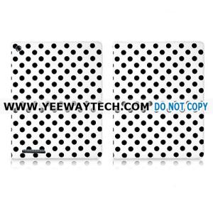 Kate Spade Pattern Hard Case For iPad 2 - White / Black
