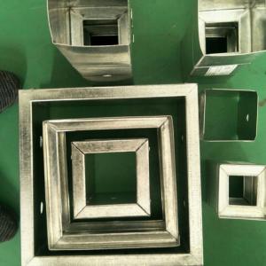 7.5 KW Automatic Steel VCD CD Fire Smoke Damper Frame Roll Forming Machine