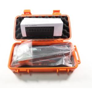9 Step Wedge Test Block With Orange Case 0.1-2 Inch Calibration 1018 Steel