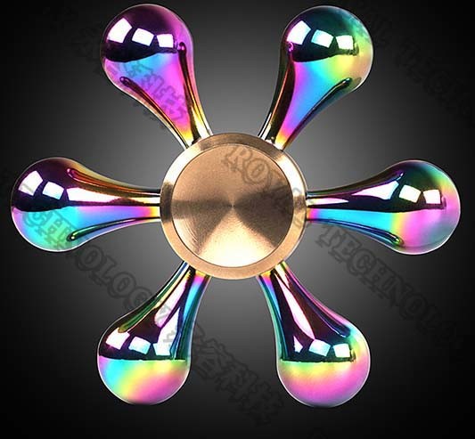 Rainbow Color Metal Coating Services Cathodic Arc Plating For Luxury Products