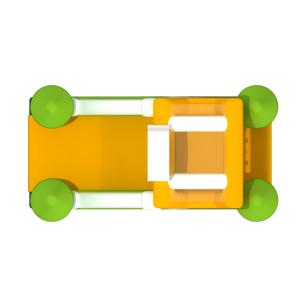 Sheep Themed PVC 4x7.5x5.3m Inflatable Water Slides Water Jump Blow Up Bouncy