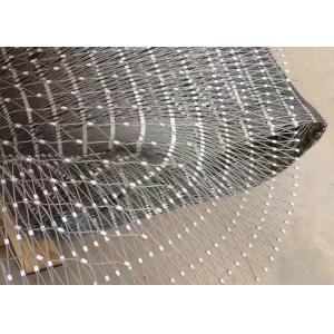 Cheap Flexible 2mm Stainless Steel Wire Rope Mesh For Balustrade Or Railing for sale