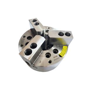 3 Soft Jaw Wedge Shape Hydraulic Through Hole Chuck
