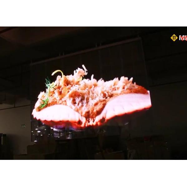 P7.8 Outdoor Indoor Glass Transparent Flexible LED Film Display Transparent