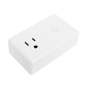 White Color Home Wifi Smart Plug Voice Control With 2 Port USB 12 Month Warranty