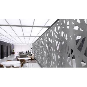 Powder Coating Aluminum Perforated Panels For Column Cover/Cladding