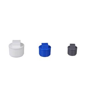 Cheap Threaded Standard Pvc Pipe Plugs Caps Pvc End Plug For Irrigation for sale