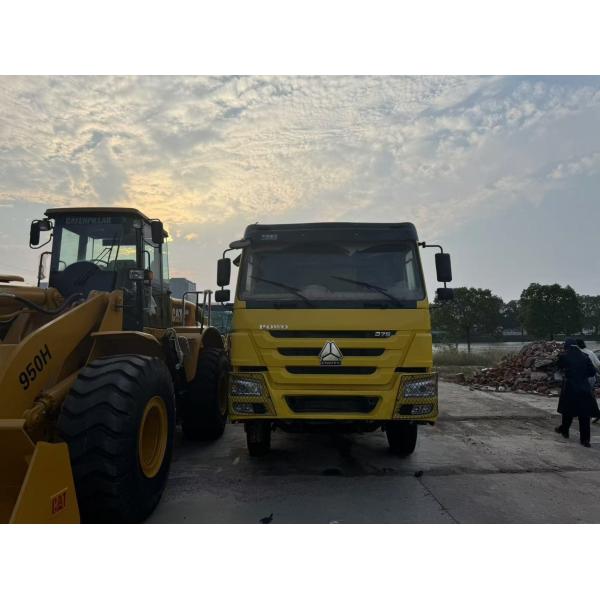 Dump Truck 6x4 Dumper 375HP Well-Maintained Used HOWO375
