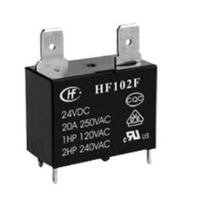 New Original HF102F-P-12VDC Hongfa Relay HF102F-P-12VDC 20A 250VAC 4 PIN RELAY
