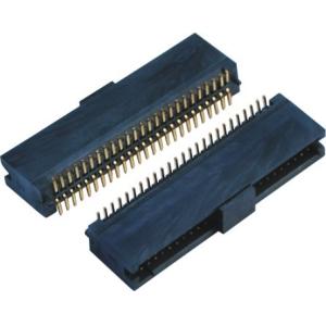 Double Low 44-60 Pins , 10 Pin Header SMT Female Pin Headers With Cap LCP