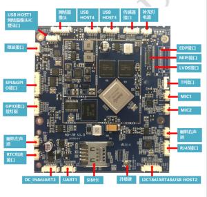 Cheap Android 9 RK3288 Embedded System Board With 5 GPIO Port For Door Intercom for sale