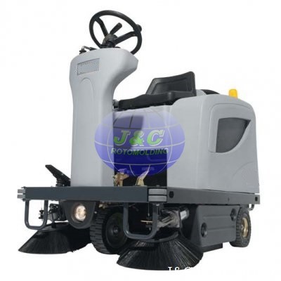 Alum A356 Die Casted Rotomolded Mold For Plastic LLDPE Floor Sweeping Machine