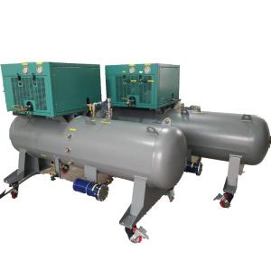2HP oil less refrigerant storage tank recovery machine R134a recovery pump