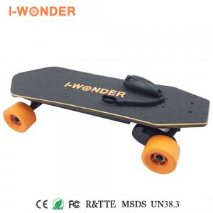 China Portable RC Bamboo Longboard Electric Skateboard 1200w 8.8AH 24V FCC Certified on sale