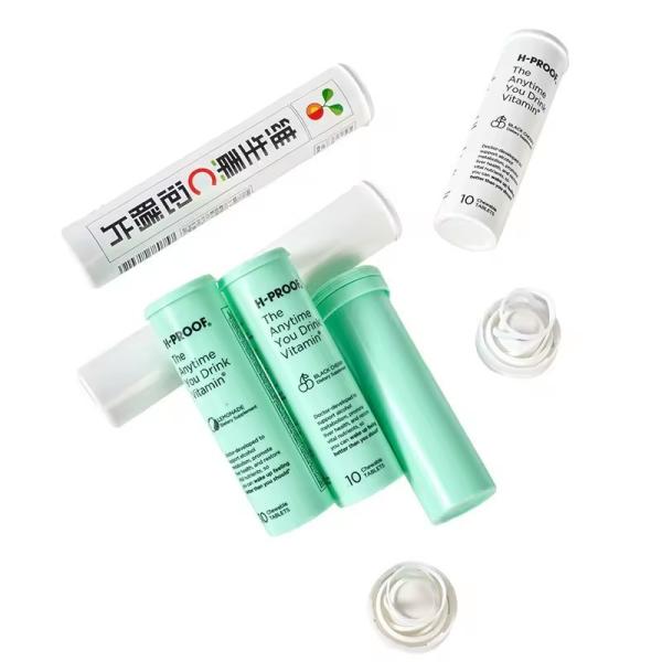 OEM Accepted Effervescent Tablet Tube Medicine Bottle with Custom Design and