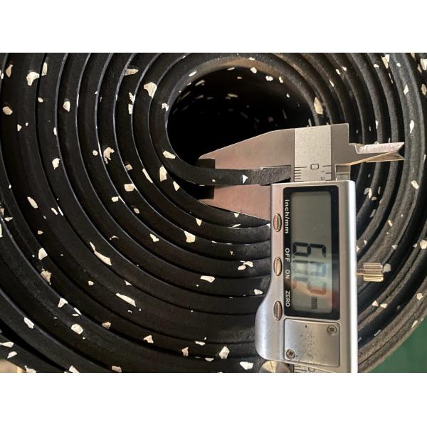 6000sqm/Day Non-Toxic Rubber Flooring Rolls for Indoor and Outdoor Sport Surface