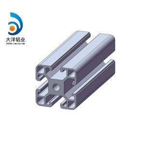 Anodic Oxidation 40 Series Aluminium Construction Profiles Sandblasting