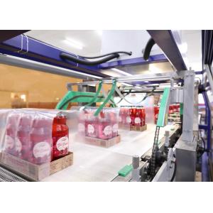 Industrial Automatic Plastic Wrapping Machine For Food Beverage Water
