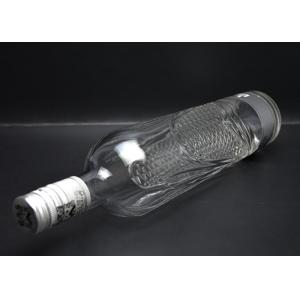 750 Ml Clear Wine Bottles For Alcoholic Beverage Bordeaux Style