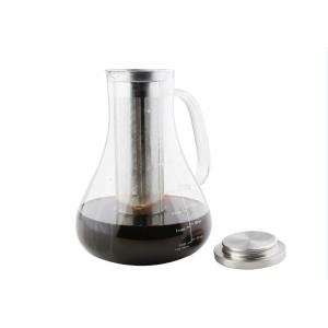 Removable Filter Cold Drip Coffee Machine 1500ml/48oz With Borosilicate Glass