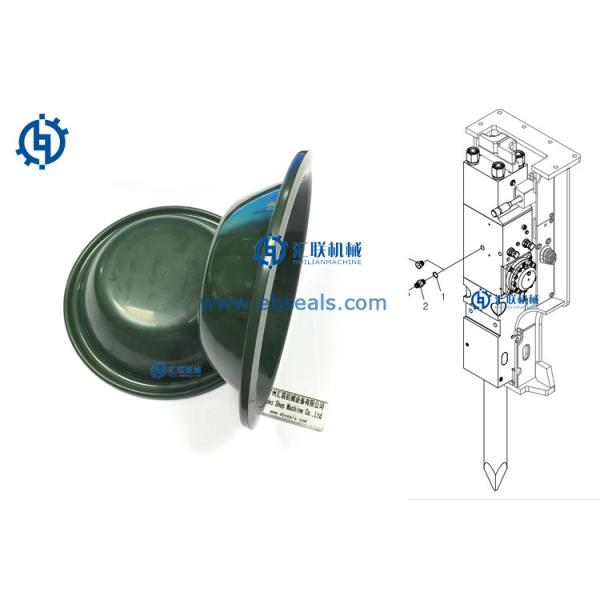 Quality MS-550 MSB Hydraulic Accumulator Parts Diaphragm Rubber Seal In  Stock wholesale