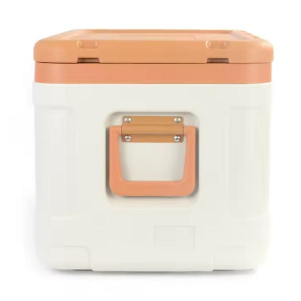 Newly Designed Portable 50L Customized Portable Outdoor Plastic Ice Large Cold Cooler Box for Food Storage on Camping Fishing BBQ and Outdoor Events