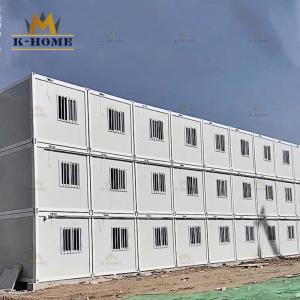 China Mobile Mining Workers Accomodation Sandwich Panel Container House on sale