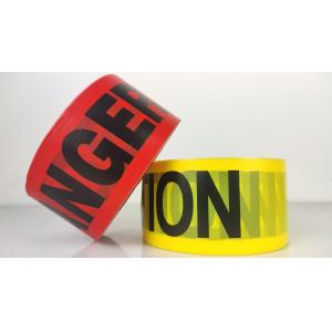Custom Design High Abrasion Resistance Restriction Warning Tape